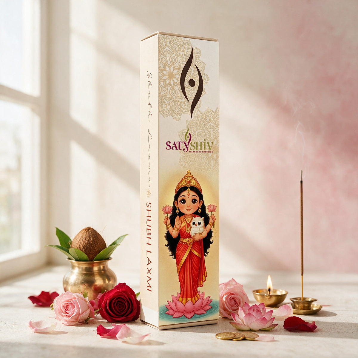 Shubh Laxmi Agarbatti | 45 Pcs, image 1