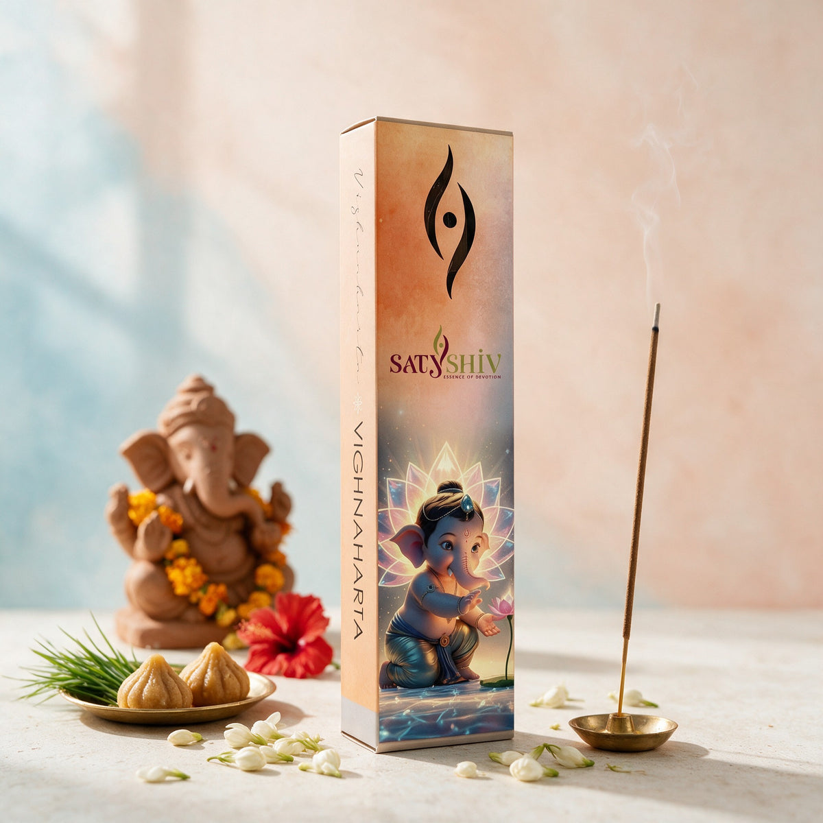 Vighnaharta Agarbatti | 45 Pcs, image 1