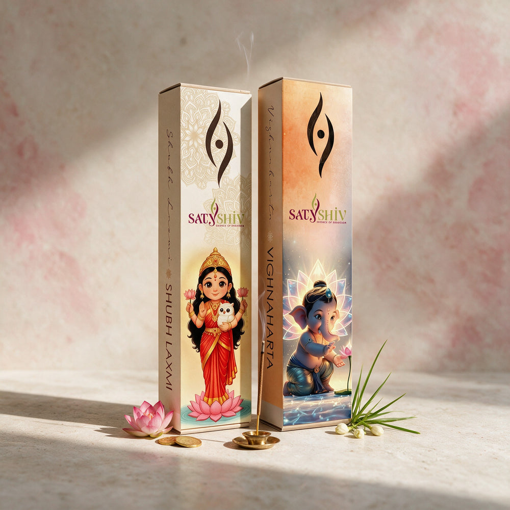 Shubh Laxmi + Vighnaharta Agarbatti | 2 x 18 Pcs